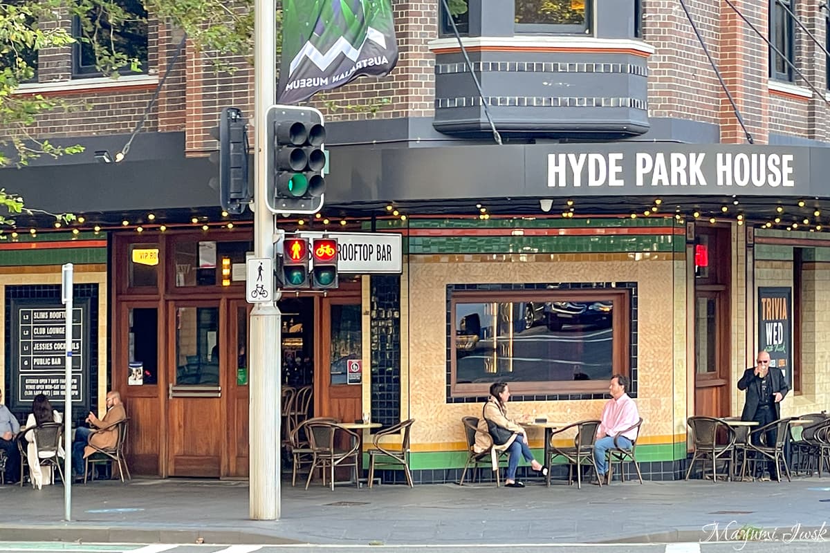 絶景ルーフトップバーのある穴場パブ「ハイドパークハウス（HYDE PARK HOUSE）」