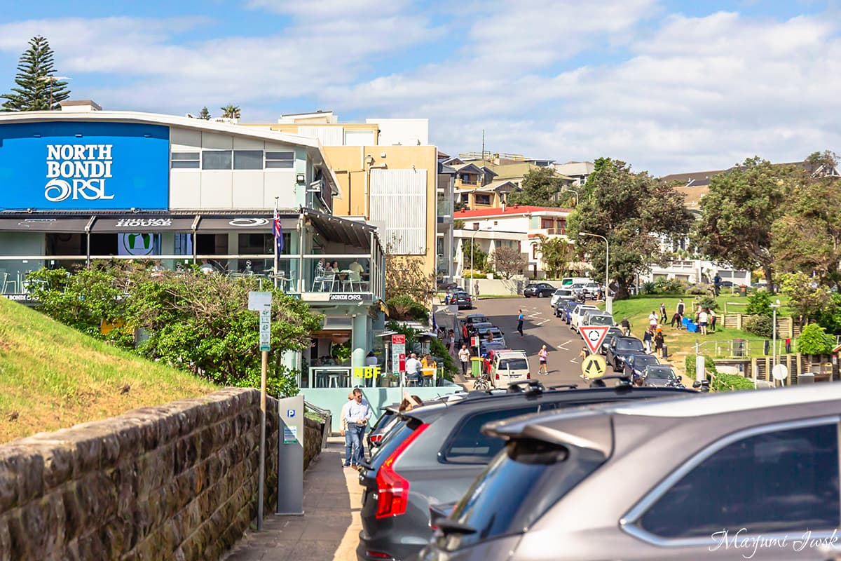 ボンダイビーチを一望するレストラン「ノースボンダイ・フィッシュ（ NORTH BONDI FISH）」