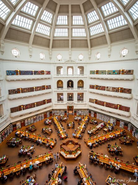 メルボルンの美しすぎる図書館：ビクトリア州立図書館（STATE LIBRARY OF VICTORIA）の魅力