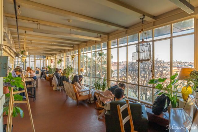 リスボンの隠れ家カフェ「Café da Garagem」で絶景を楽しむ