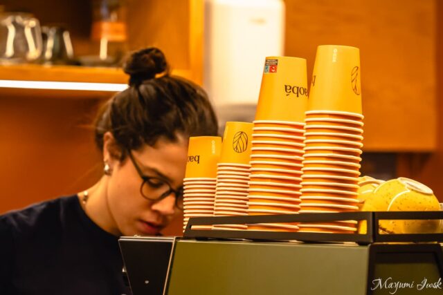 自社農場のコーヒー豆を焙煎するロースタリー「Baobá Café(バオバ・カフェ)」