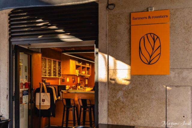 自社農場のコーヒー豆を焙煎するロースタリー「Baobá Café(バオバ・カフェ)」