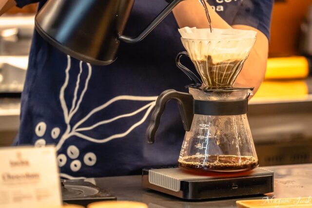 自社農場のコーヒー豆を焙煎するロースタリー「Baobá Café(バオバ・カフェ)」