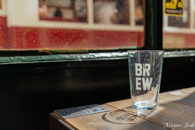 バイシャ地区のビアバー「Brew」でクラフトビールを
