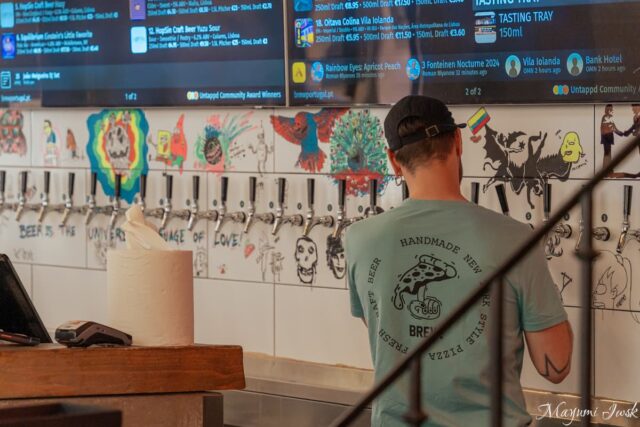 バイシャ地区のビアバー「Brew」でクラフトビールを