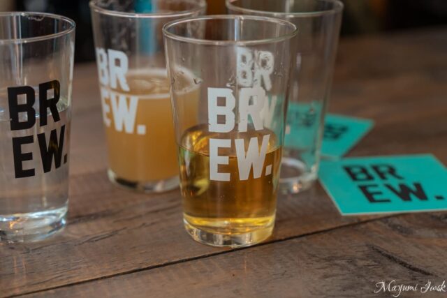 バイシャ地区のビアバー「Brew」でクラフトビールを