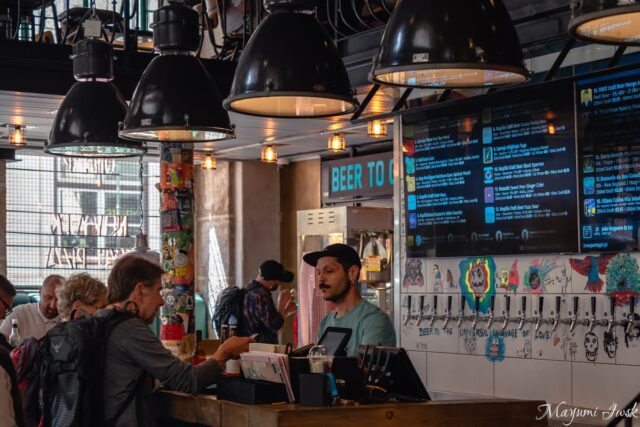 バイシャ地区のビアバー「Brew」でクラフトビールを