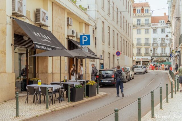 Afuri(阿夫利)リスボン店の柚子塩ラーメンで、ほっと一息