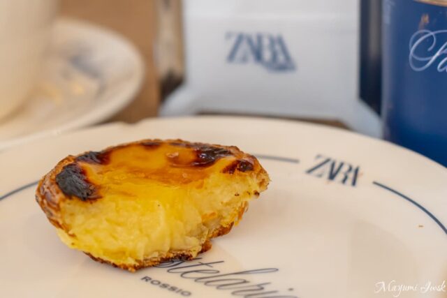 リスボン・ロシオ広場のZARAのカフェが穴場|買い物途中にパステル・デ・ナタ
