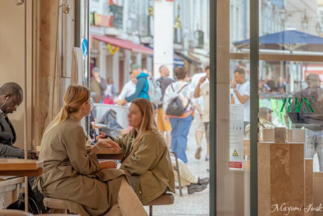 リスボン・ロシオ広場のZARAのカフェが穴場|買い物途中にパステル・デ・ナタ