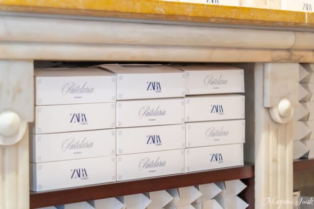 リスボン・ロシオ広場のZARAのカフェが穴場|買い物途中にパステル・デ・ナタ