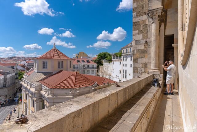 アルファマからリスボンを見下ろす、リスボン大聖堂(Sé de Lisboa)