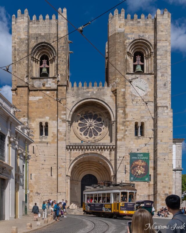 アルファマからリスボンを見下ろす、リスボン大聖堂(Sé de Lisboa)