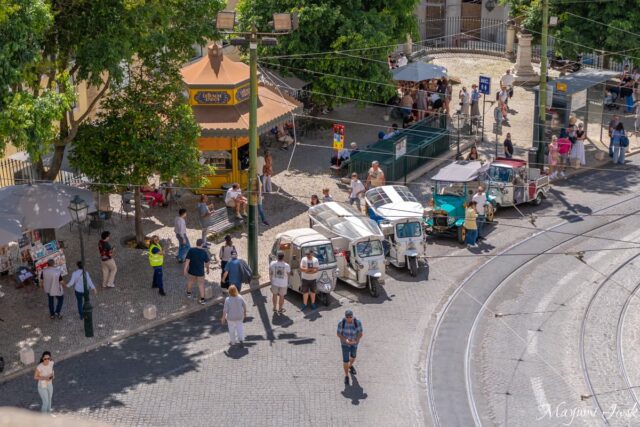 アルファマからリスボンを見下ろす、リスボン大聖堂(Sé de Lisboa)