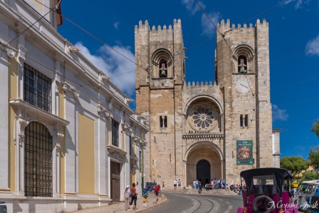 アルファマからリスボンを見下ろす、リスボン大聖堂(Sé de Lisboa)