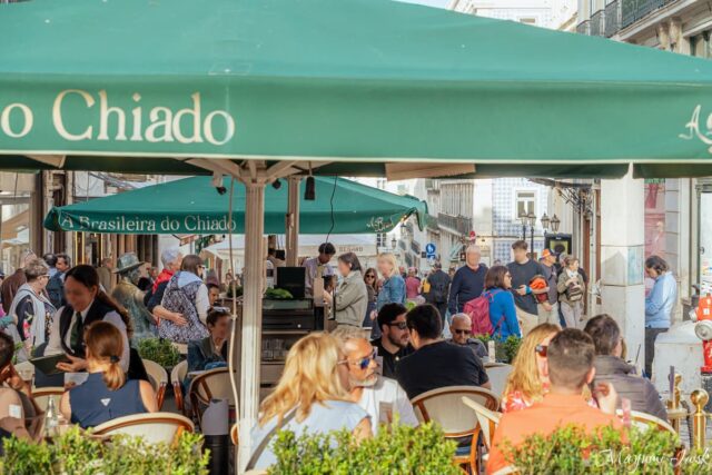 1905年創業、リスボン・シアドの名物カフェ｜Café A Brasileira（カフェ・ア・ブラジレイラ）