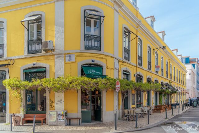 リスボン・サントスにある気取らない可愛さのカフェ｜Café Janis（ジャニス）
