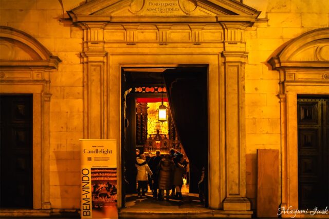 リスボンの夜を彩る幻想的な「キャンドルライトコンサート」|サンタ・カタリーナ教会