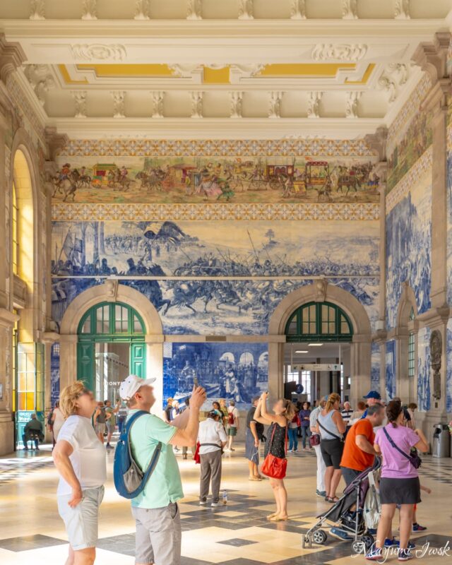 【ポルト】サン・ベント駅｜アズレージョが彩る“世界で最も美しい駅”
