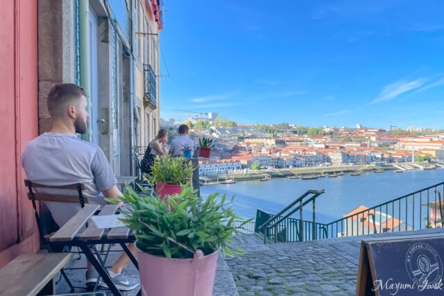 【ポルト】絶景カフェ「My Coffee Porto」で至福のモーニングコーヒー